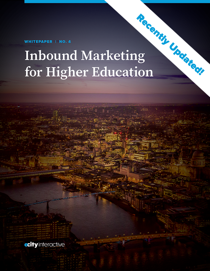 Inbound Marketing for Higher Education