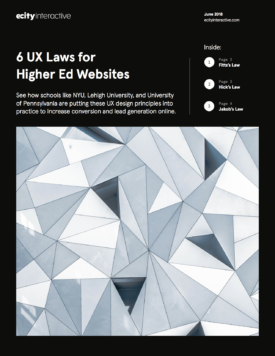 6 UX Laws for Higher Ed Websites