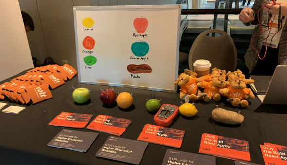 Volt table at eduWeb 2019