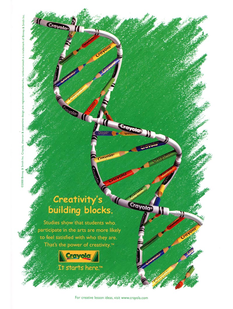 Crayola ad helix