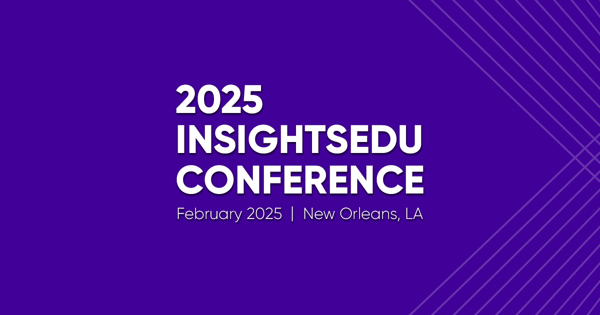 2025 InsightsEDU conference image