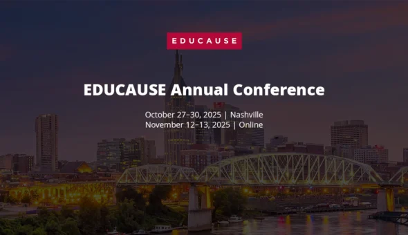 EDUCAUSE 2025 Annual Conference banner