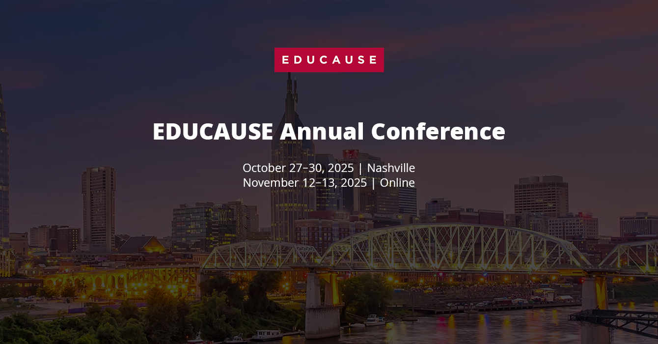 EDUCAUSE 2025 Annual Conference banner