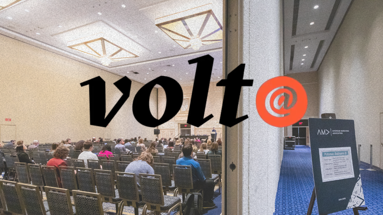 Volt at a conference